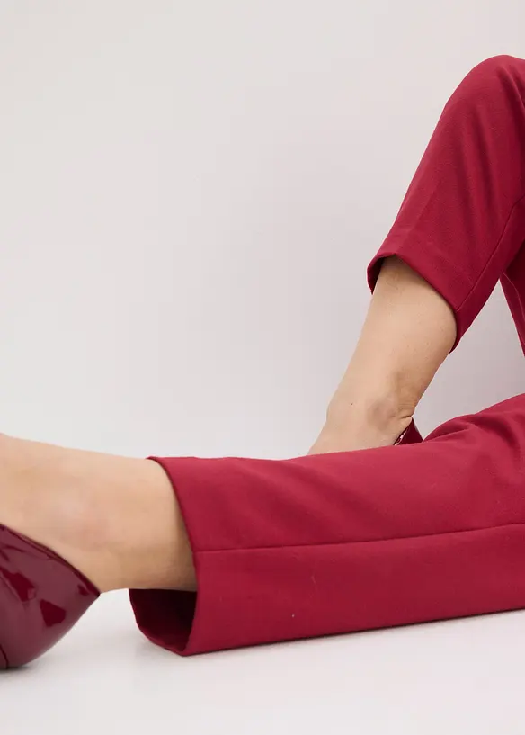 Pantaloni in tessuto in barrel shape, bonprix