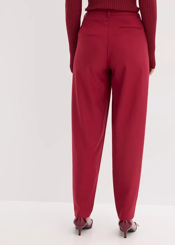 Pantaloni in tessuto in barrel shape, bonprix