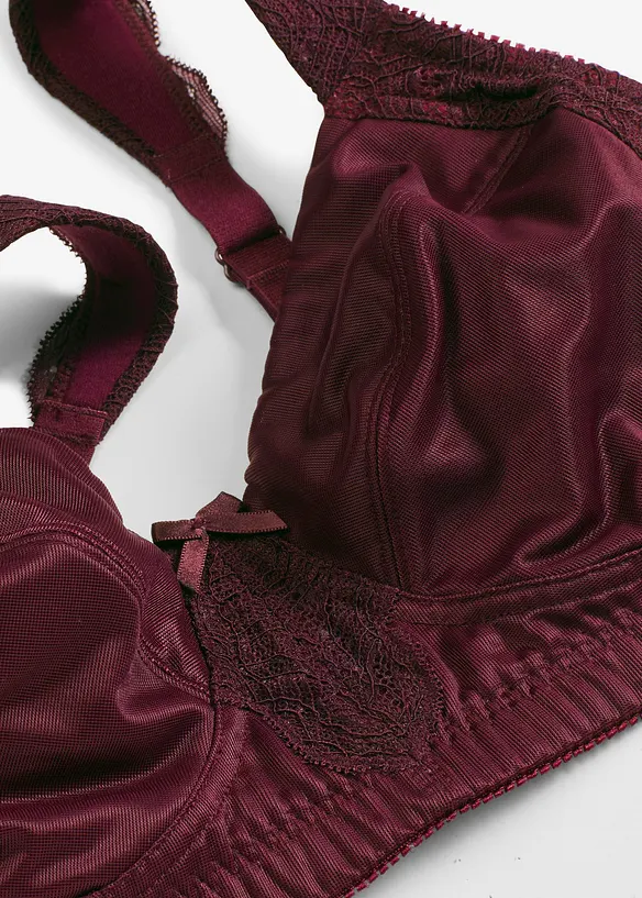 Reggiseno contenitivo senza ferretto con spalline imbottite, bonprix