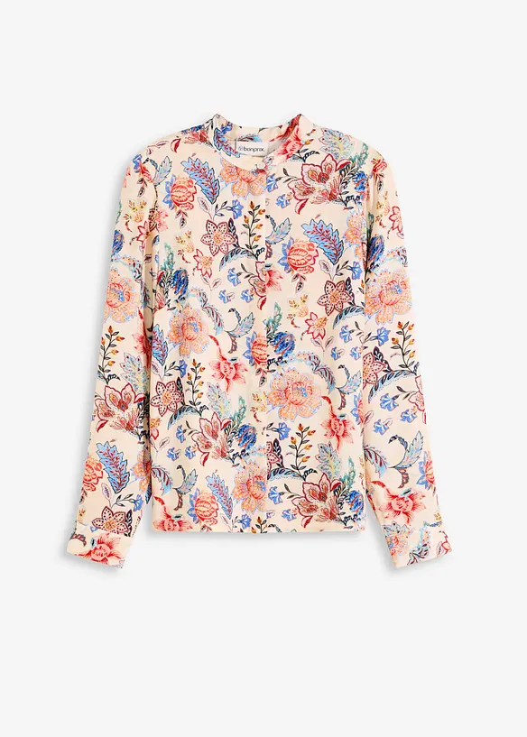 Camicetta in fantasia floreale, bonprix
