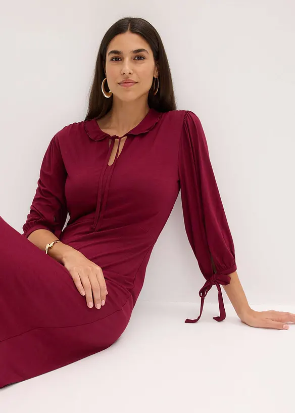 Abito di jersey in misto viscosa, bonprix