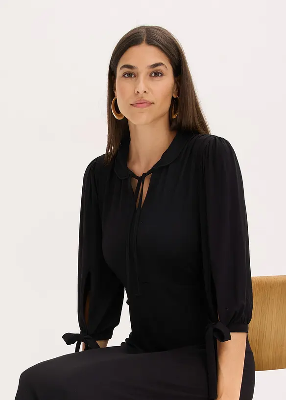 Abito di jersey in misto viscosa, bonprix