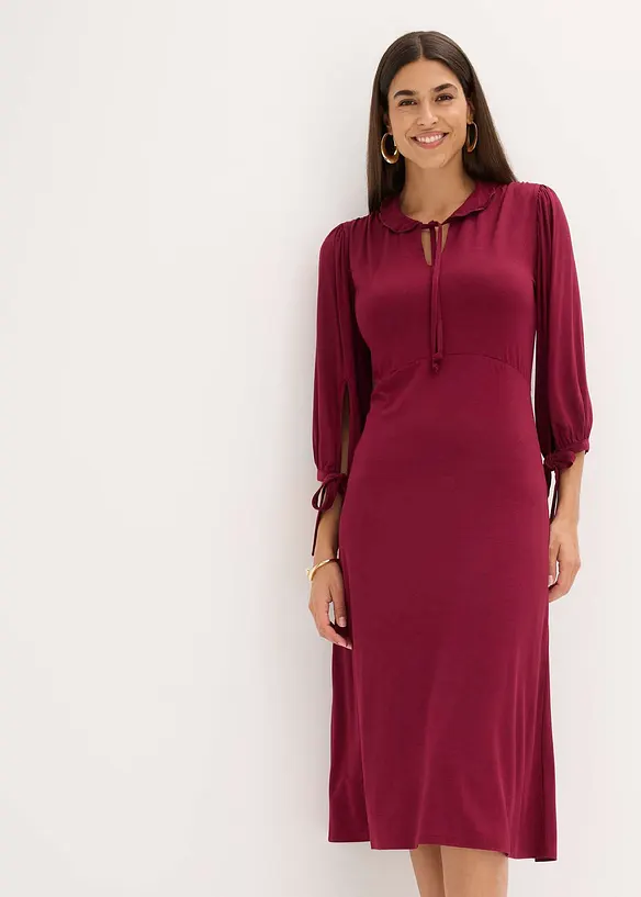 Abito di jersey in misto viscosa, bonprix