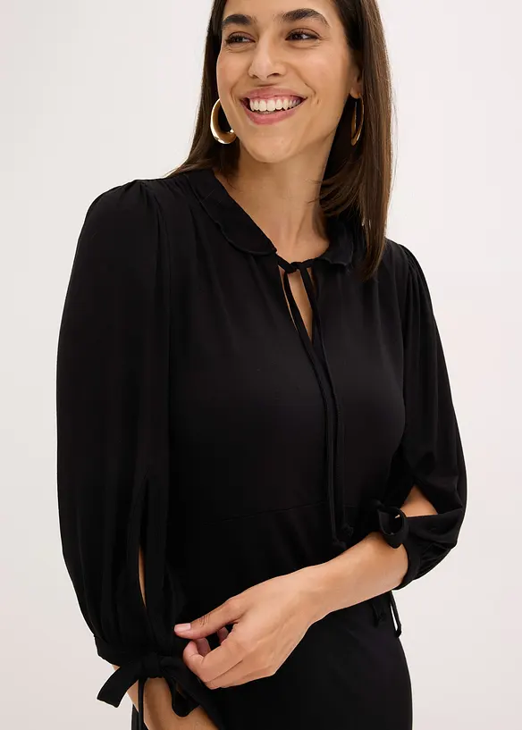 Abito di jersey in misto viscosa, bonprix