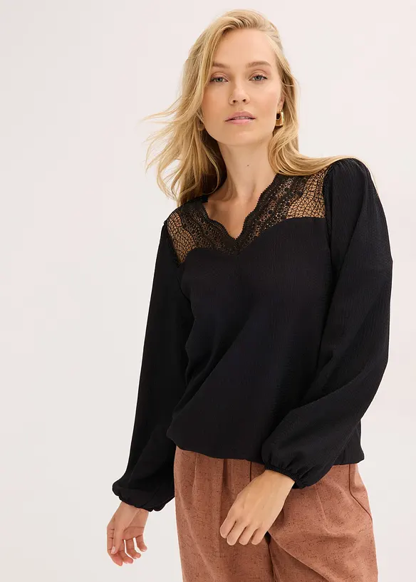 Maglia a maniche lunghe, bonprix