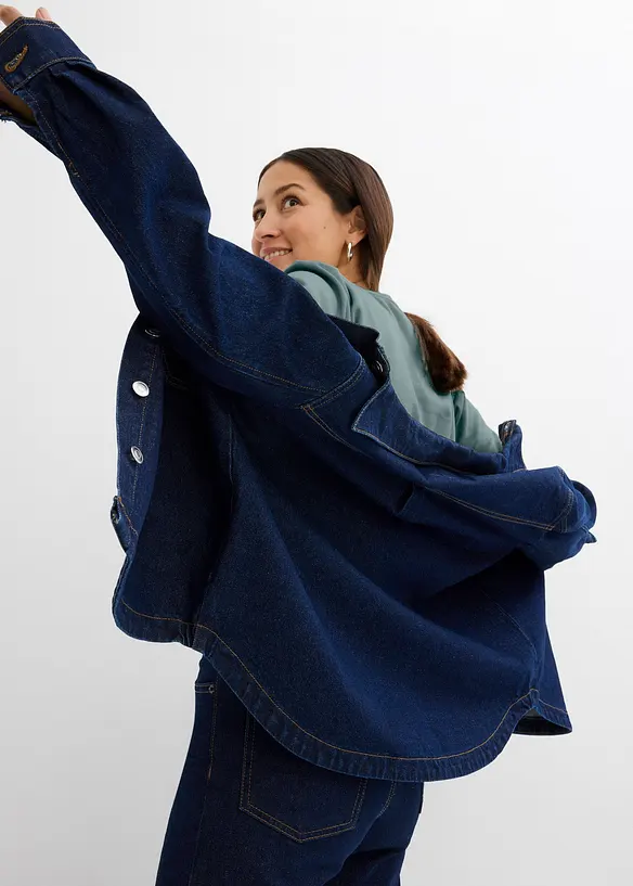 Maglia con maniche a sbuffo, bonprix