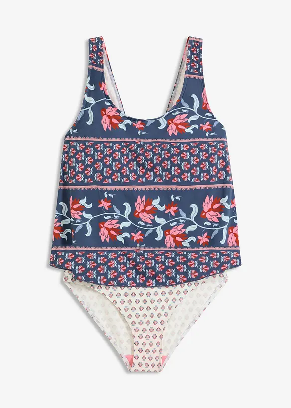 Costume intero effetto tankini, bonprix