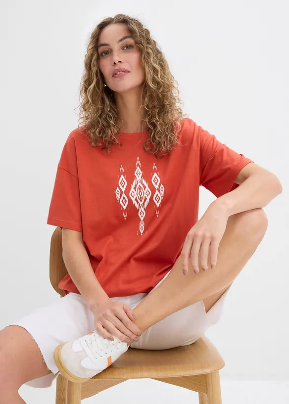 T-shirt con stampa, bonprix
