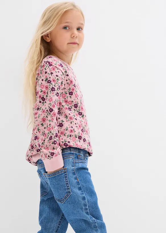 Jeggings mid waist con comodo elastico in vita, bonprix