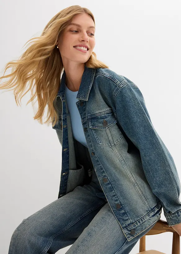 Giacca di jeans oversize, bonprix