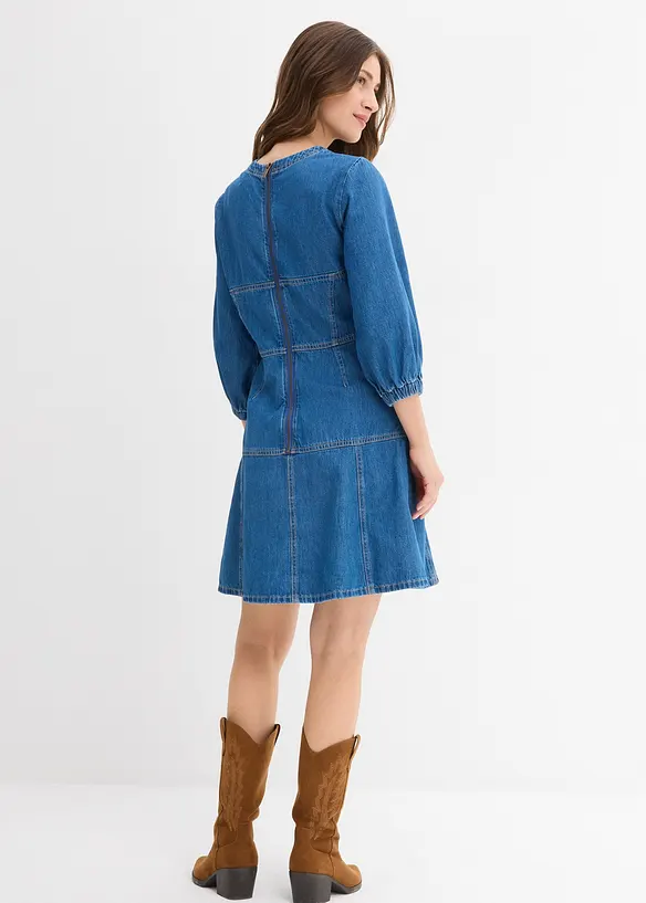 Abito di jeans in puro cotone, bonprix