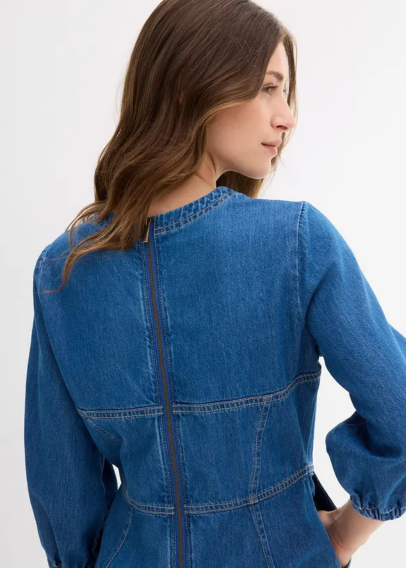 Abito di jeans in puro cotone, bonprix