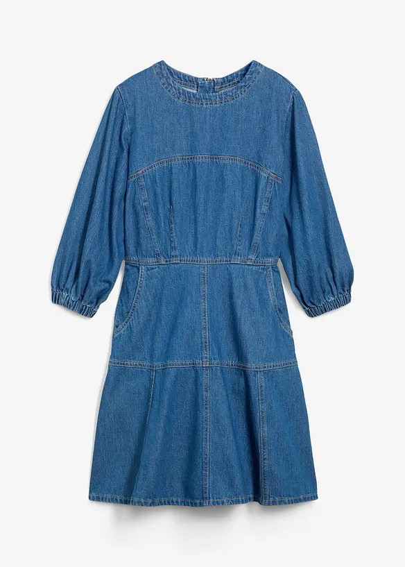 Abito di jeans in puro cotone, bonprix