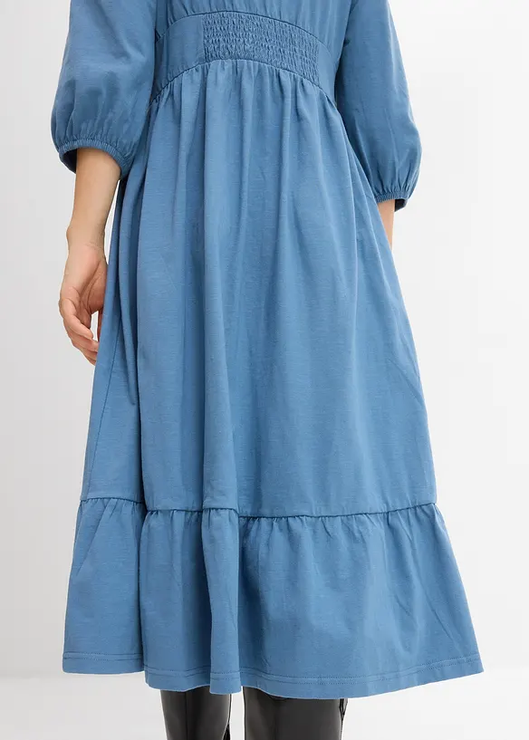Abito in jersey di puro cotone, bonprix
