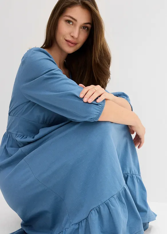 Abito in jersey di puro cotone, bonprix
