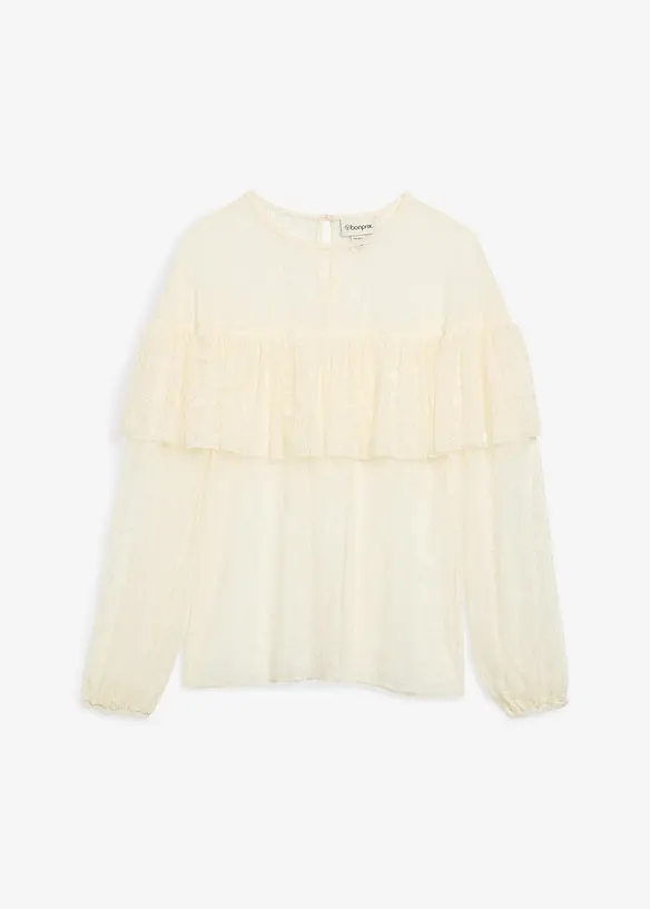 Blusa in pizzo, bonprix