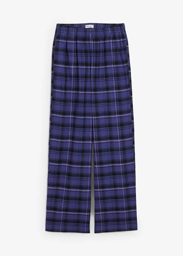 Pantaloni in flanella di cotone biologico, bonprix
