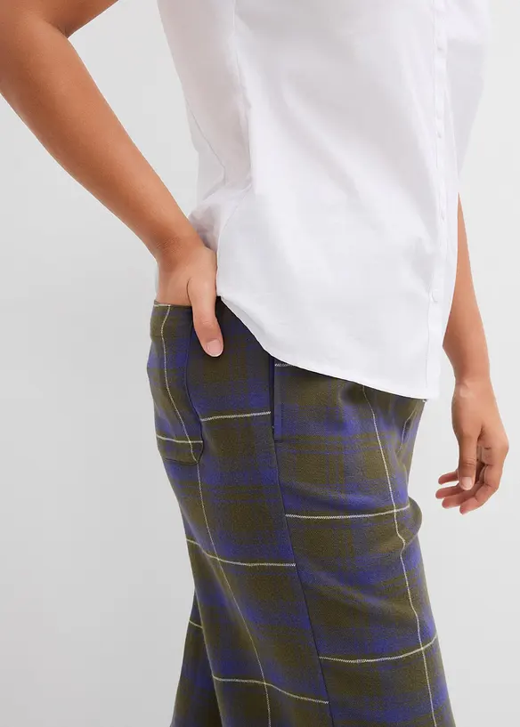 Pantaloni in flanella di cotone biologico, bonprix