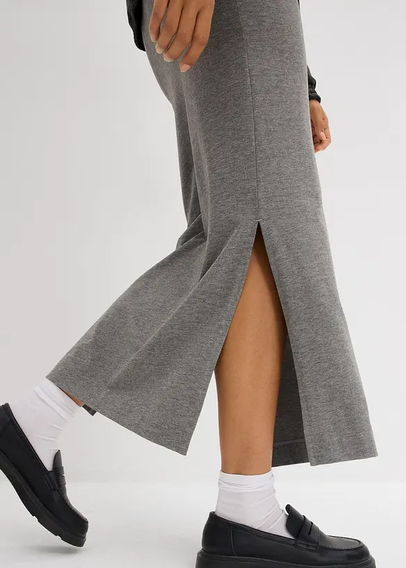 Gonna midi in viscosa fluente, bonprix