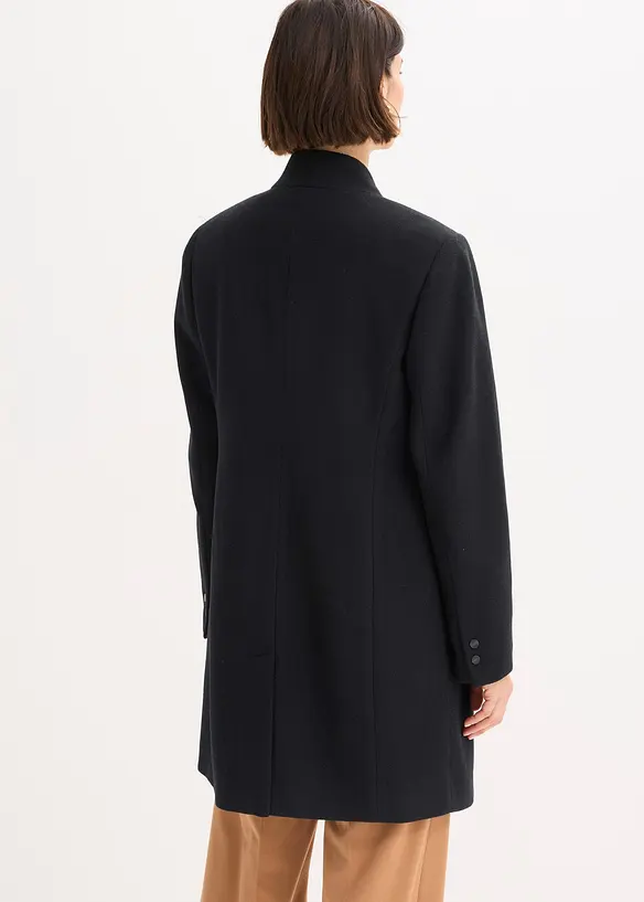 Cappotto corto in simil lana, bonprix