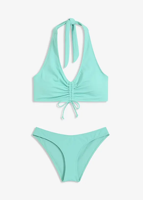Bikini all'americana con arricciatura (set 2 pezzi), bonprix