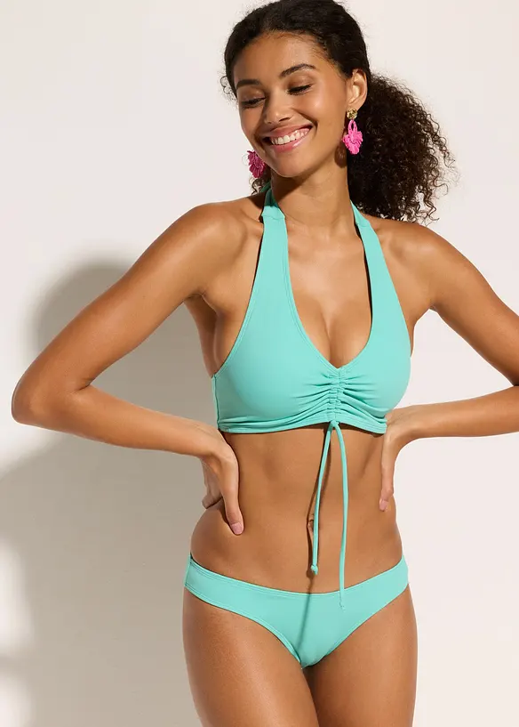Bikini all'americana con arricciatura (set 2 pezzi), bonprix