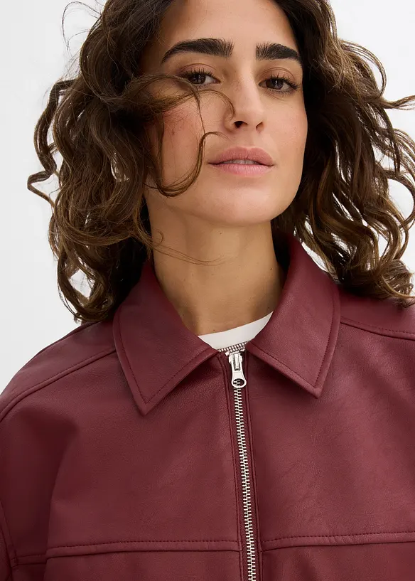 Giacca in similpelle oversize, bonprix