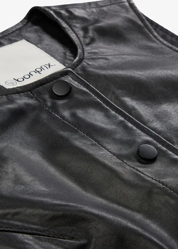 Gilet in nappa di agnello, bonprix