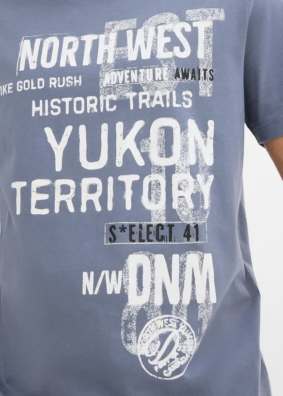 T-shirt in puro cotone biologico, bonprix