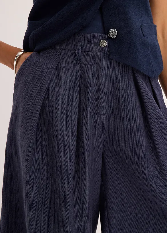 Bermuda con pinces, bonprix