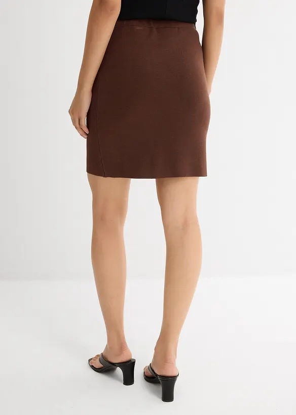 Gonna in maglia di misto viscosa, bonprix