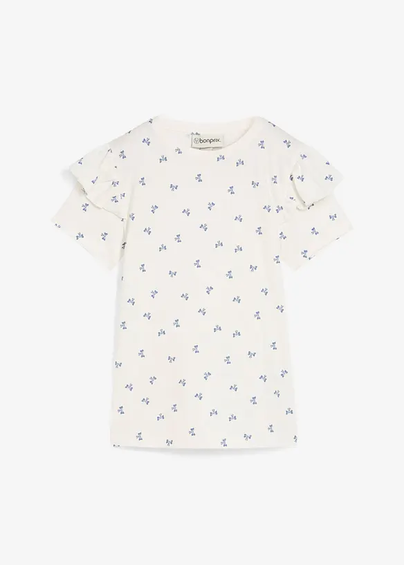 T-shirt in misto cotone biologico elasticizzato, bonprix