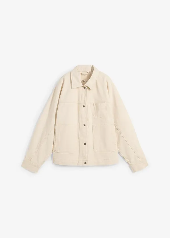 Giacca in twill di puro cotone, bonprix