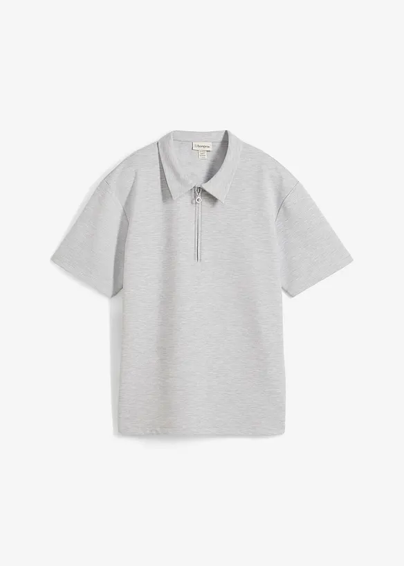 Polo in misto viscosa, bonprix