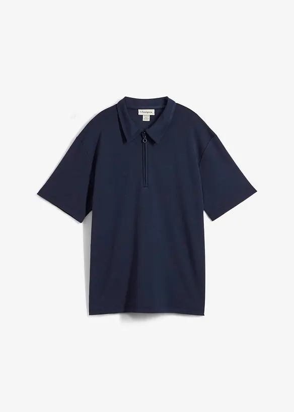 Polo in misto viscosa, bonprix