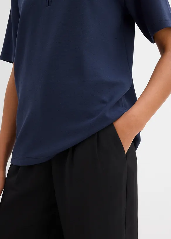 Polo in misto viscosa, bonprix