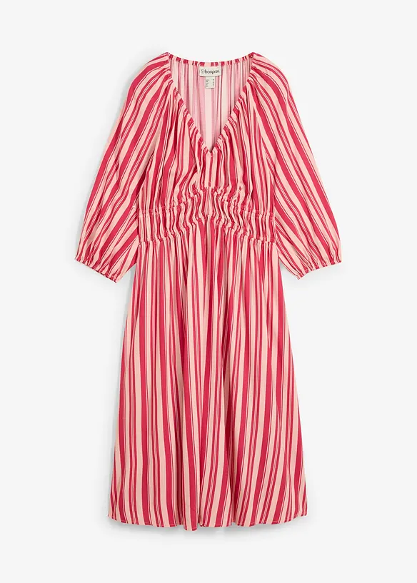 Abito midi in morbida viscosa, bonprix