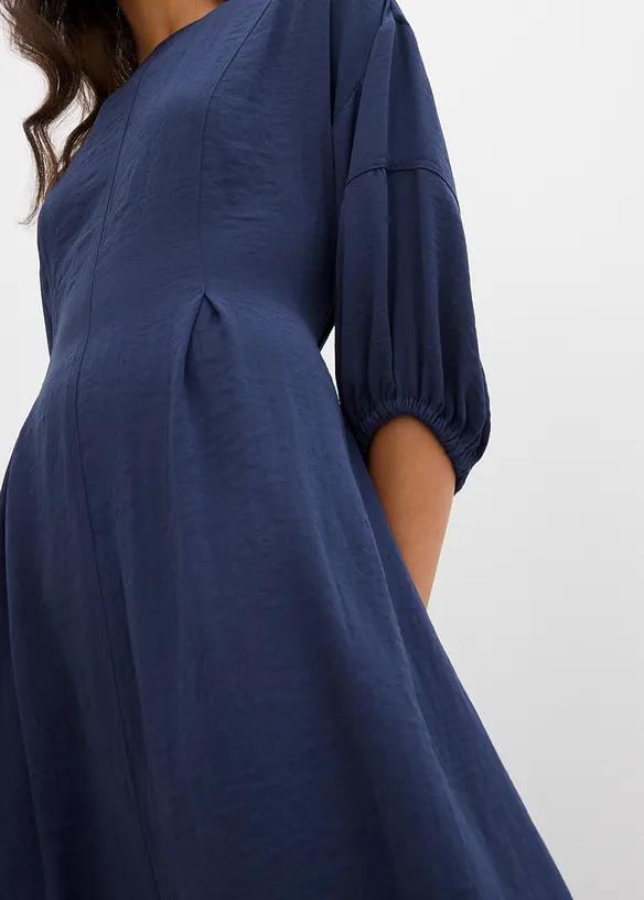 Abito in tessuto crinkle, bonprix