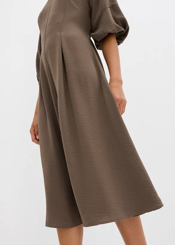 Abito in tessuto crinkle, bonprix