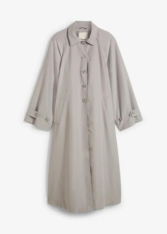 Trench lungo fluente, bonprix