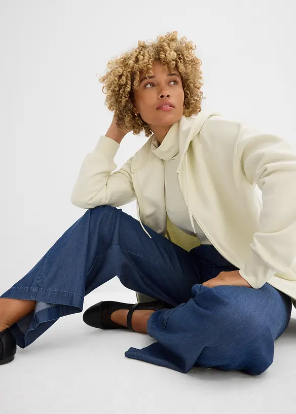 Pantaloni larghi e fluenti in lyocell, bonprix