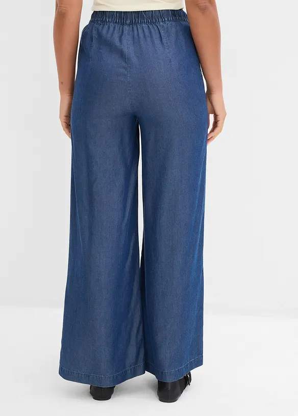 Pantaloni larghi e fluenti in lyocell, bonprix