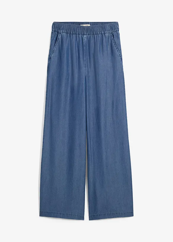 Pantaloni larghi e fluenti in lyocell, bonprix