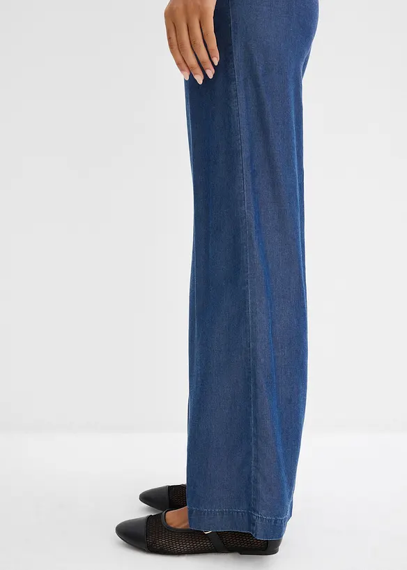 Pantaloni larghi e fluenti in lyocell, bonprix