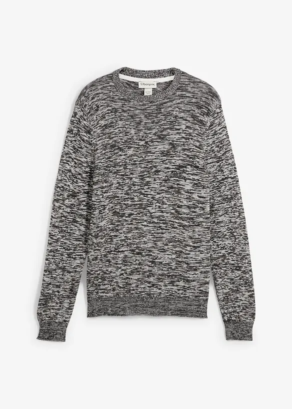 Maglione in filato fine con cotone, bonprix