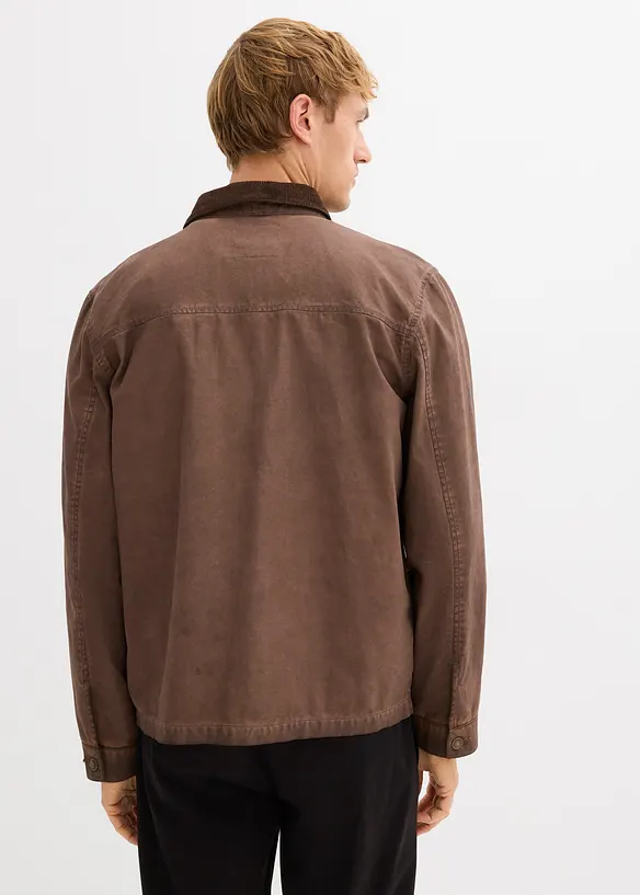 Giacca stile aviatore effetto lavato, bonprix