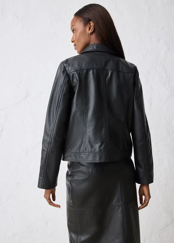 Giacca in pelle, bonprix