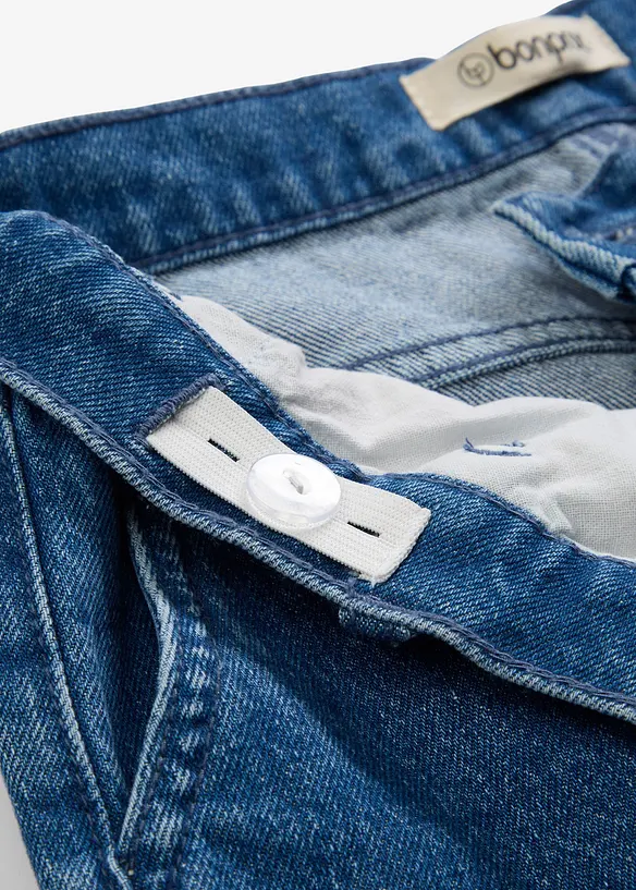 Jeans cargo regolabili in vita loose fit, straight, bonprix