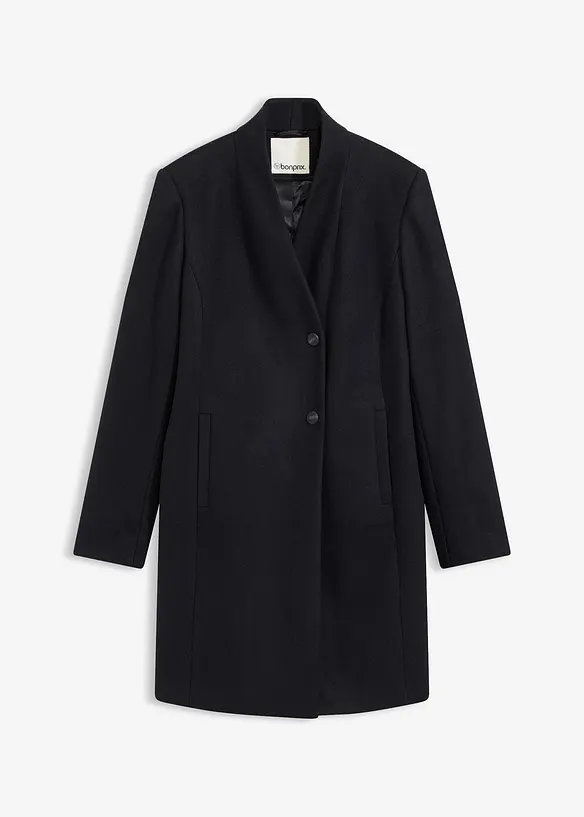 Cappotto corto in simil lana, bonprix