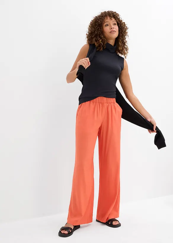 Top con collo a dolcevita, bonprix